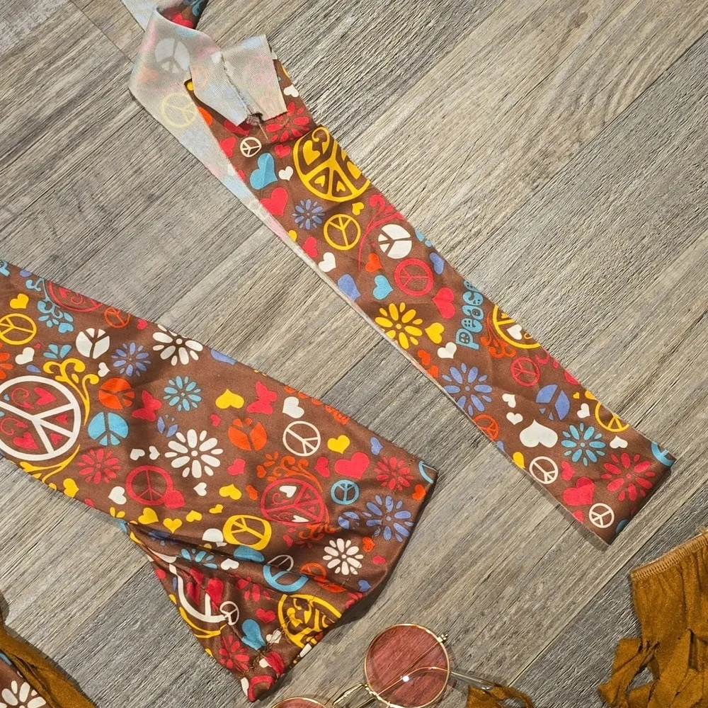 Hippie Costume| Youth Size Large (12-14) | New in‎ bag​